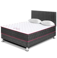 Dormitorio Paraíso nappy 2 plz + cabecera + 2 almohadas + protector de colchón